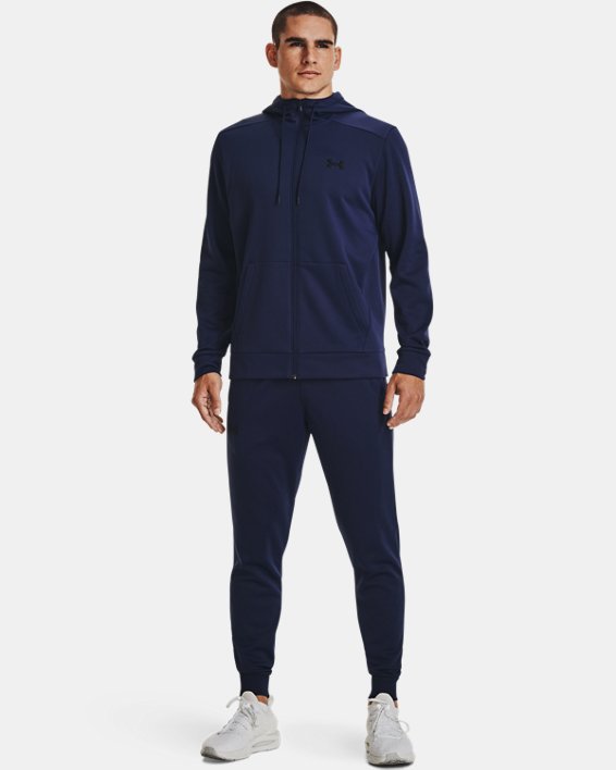 Men's Armour Fleece® Full-Zip Hoodie in Blue image number 2